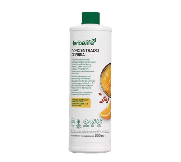 Concentrado de fibra Naranja y Bayas de Goji 500 ml